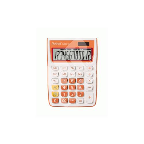 Kalkulačka Rebell SDC 912+ oranžová 1