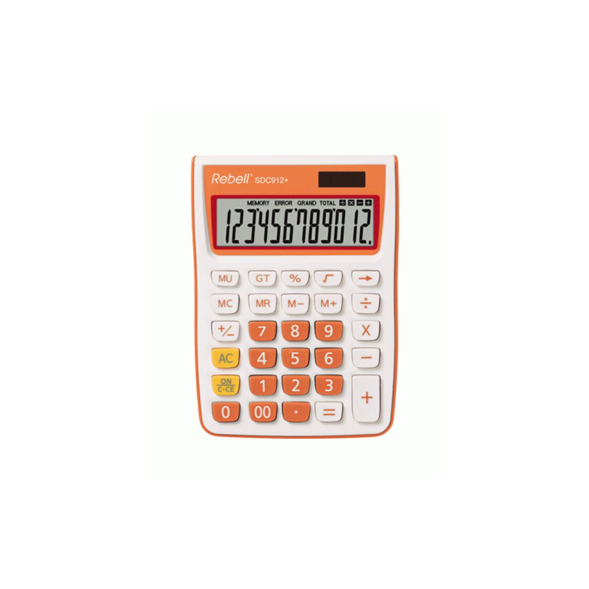Kalkulačka Rebell SDC 912+ oranžová