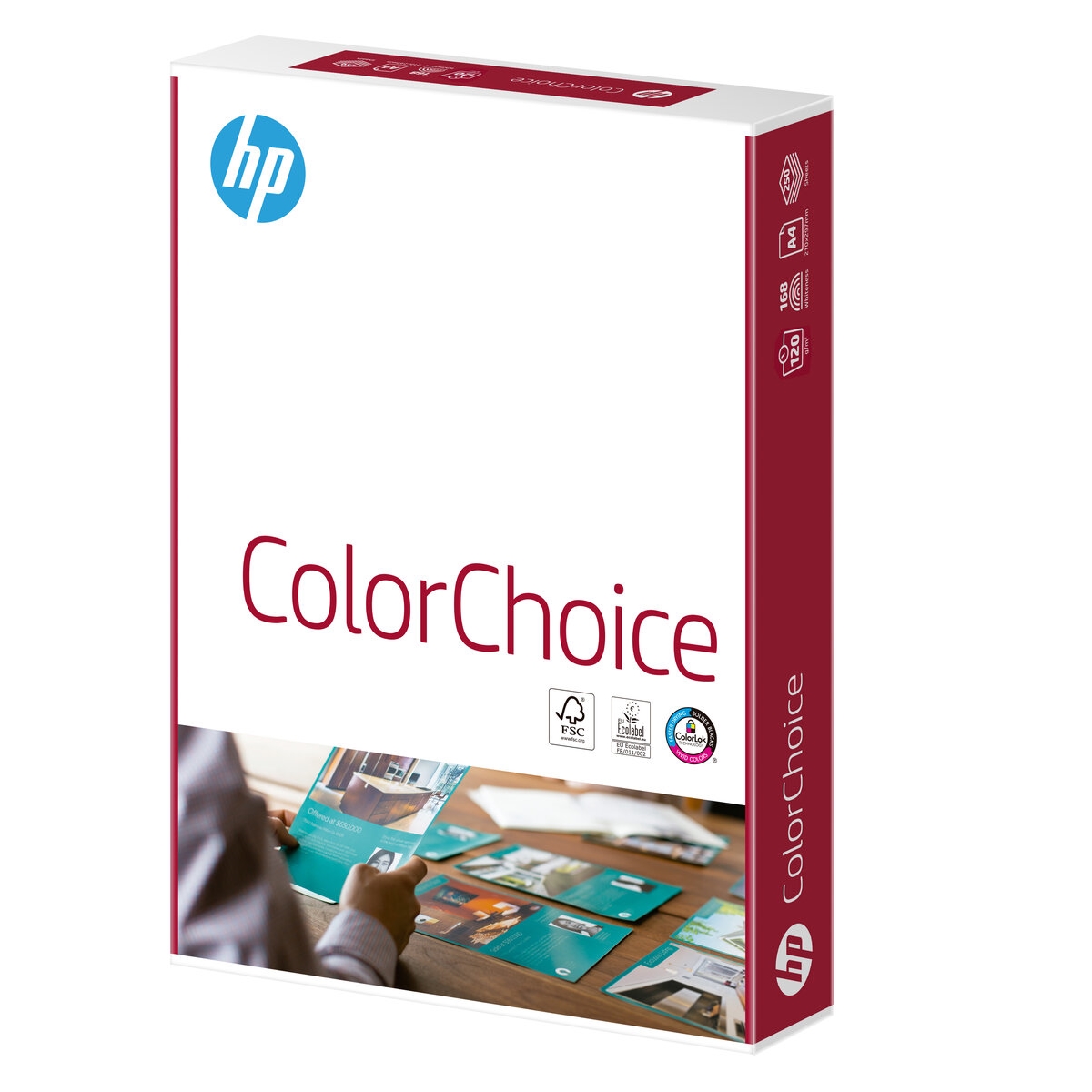 Xerografický papír A4 160g HP ColorChoice Laser paper CC416 (CHP754), 250 listů