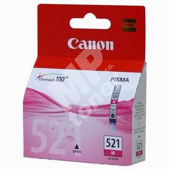 Cartridge Canon CLI-521M, magenta, originál 1