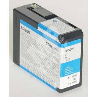 Cartridge Epson C13T580200, cyan, originál 1