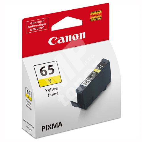 Inkoustová cartridge Canon CLI-65Y, Pixma Pro-200, 4218C001, yellow, originál 1