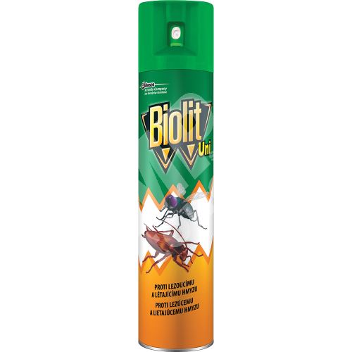 Biolit Uni 007 letající a lezoucí hmyz, sprej, 400 ml 1