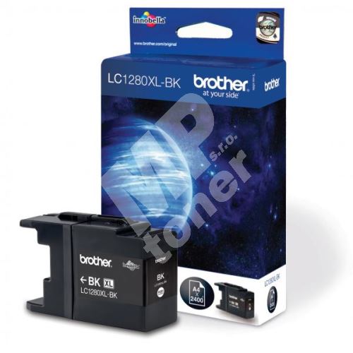Cartridge Brother LC-1280XLBK, black, HC, originál 1