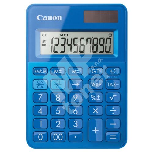 Kalkulačka Canon LS-100K, modrá, stolní, desetimístná 1