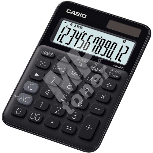 Kalkulačka Casio MS 20 UC BK 1