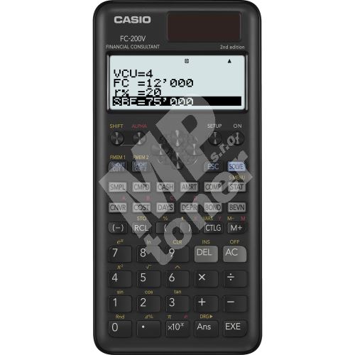 Kalkulačka Casio FC-200V 2E 1