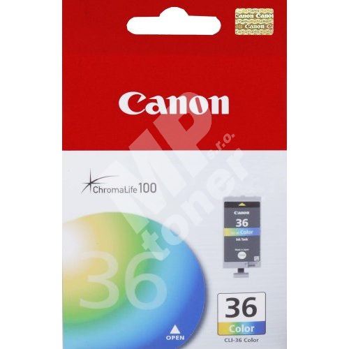 Cartridge Canon CLI-36, color, originál 1