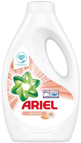Ariel Whites + Colors Sensitive tekutý prací prostředek 50 praní 3,25 l 1