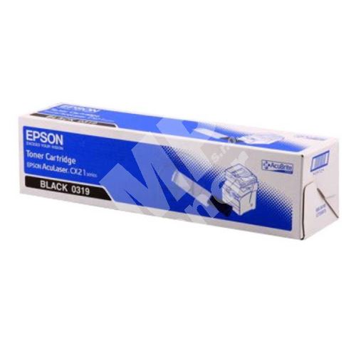 Toner Epson Aculaser CX21N, černá, C13S050319 originál 1