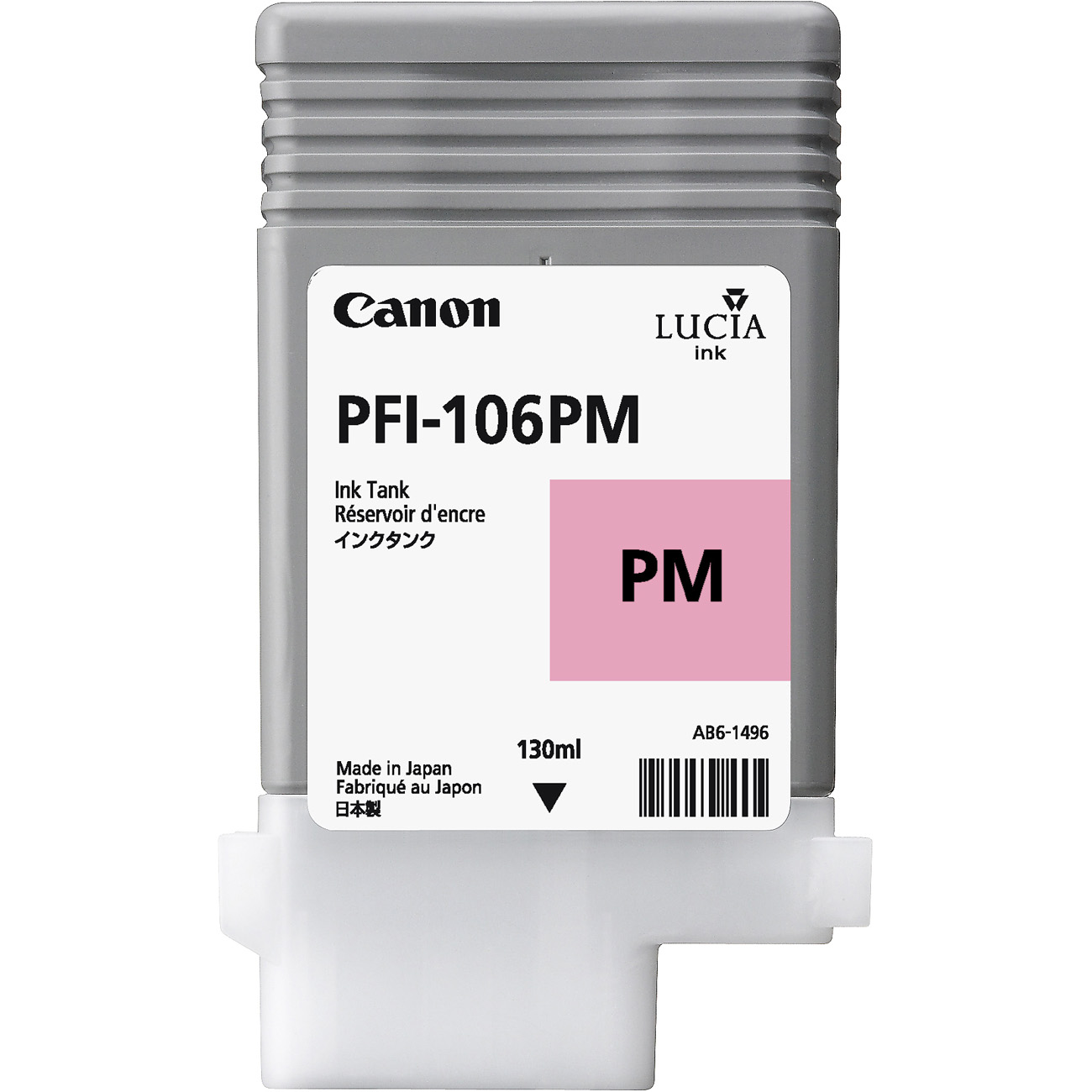 Inkoustová cartridge Canon PFI-106PM, iPF-6300, photo magenta, originál
