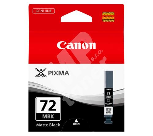 Cartridge Canon PGI-72MBK, matte black, originál 1