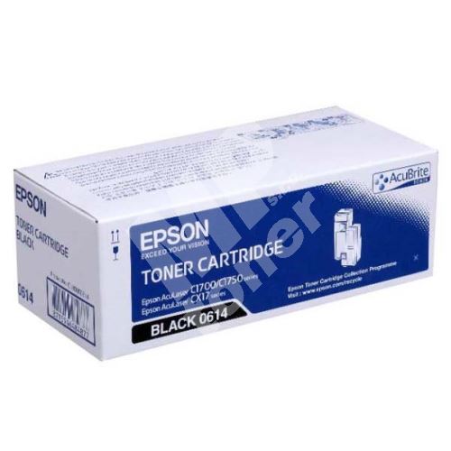 Toner Epson C13S050614, černý, originál 1