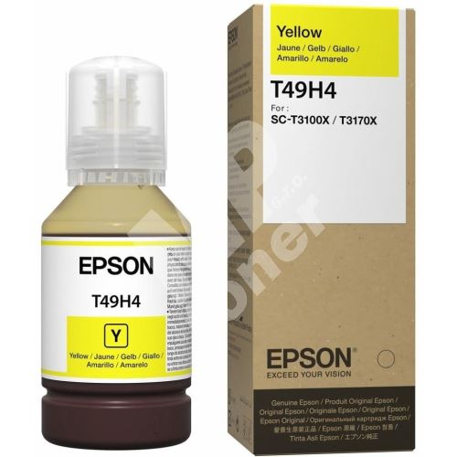 Inkoustová cartridge Epson C13T49H400, C-T3100x, yellow, T49H4, originál 1