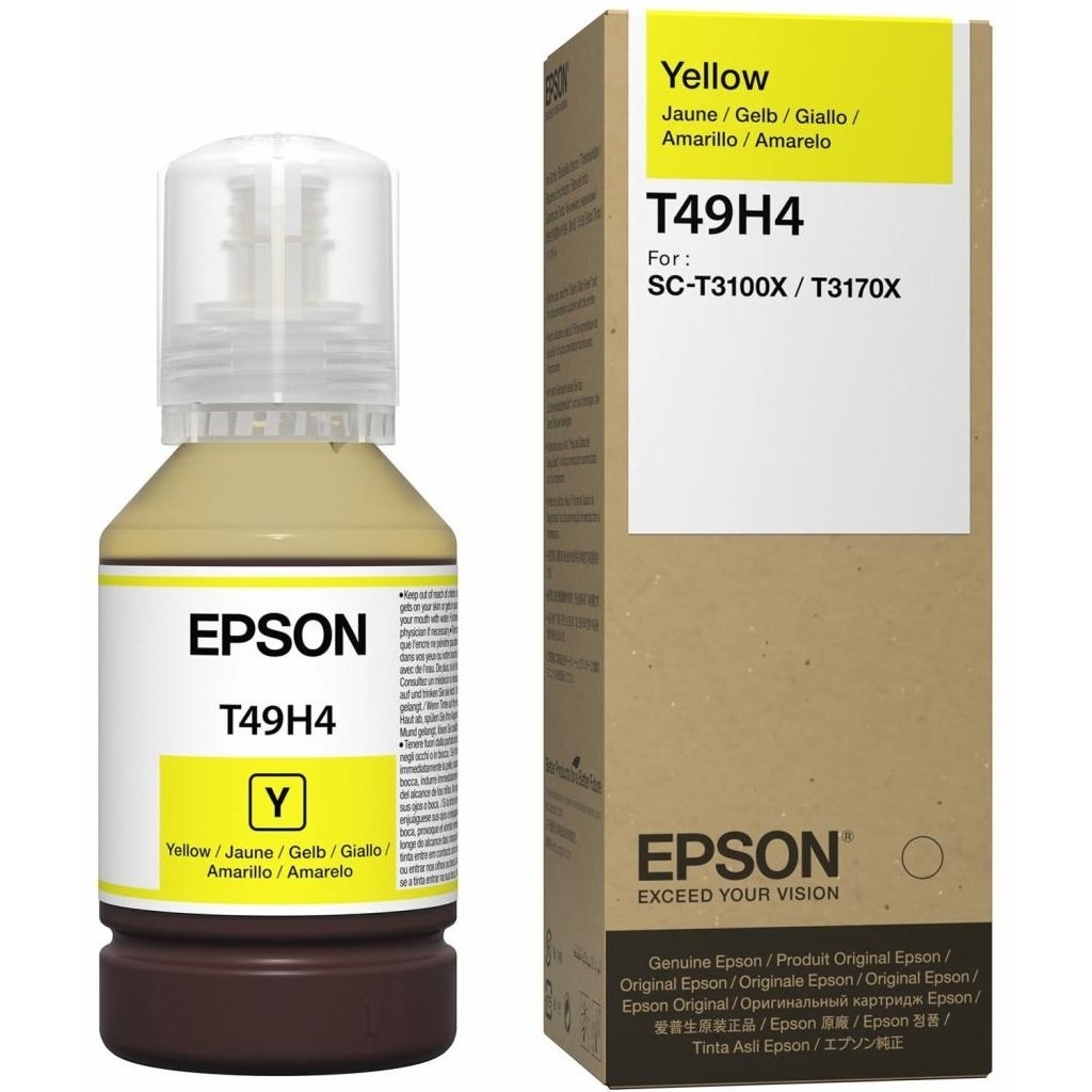 Inkoustová cartridge Epson C13T49H400, C-T3100x, yellow, T49H4, originál