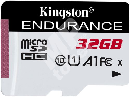 32GB Kingston microSDHC Endurance CL10 A1 95R/45W bez adapteru 1
