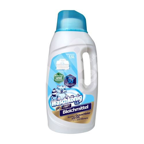 Waschkonig bělidlo a odstraňovač skvrn Bleichmittel Oxy Kraft tekuté, 1500 ml 1
