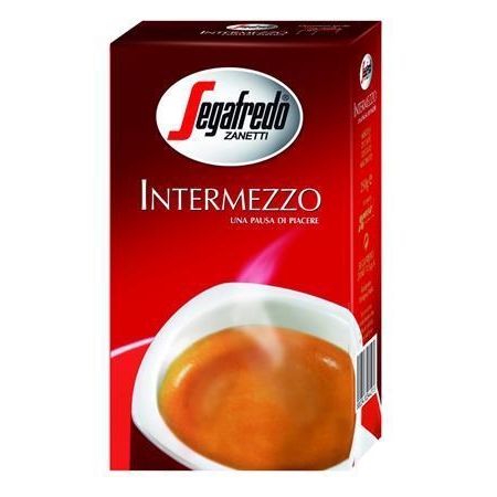 Káva Segafredo Intermezzo, mletá, pražená, 250 g