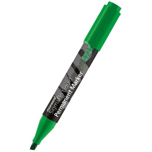 Permanentní popisovač Monami 121, zelená 1
