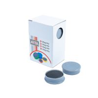 Magnety Arta průměr 25mm, šedé, 10ks Magnety Arta průměr 25mm, šedé, 10ks