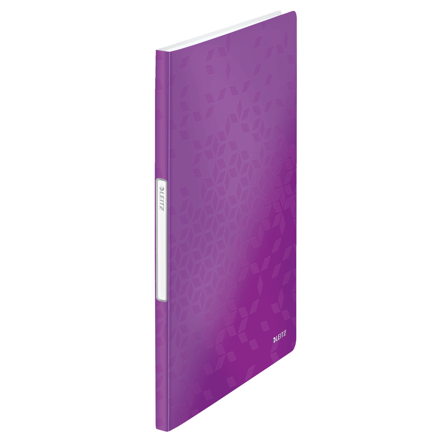 Katalogová kniha Leitz WOW, 20 kapes, purpurová