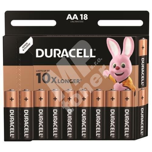 Baterie Duracell Basic, AA, 18 ks 1
