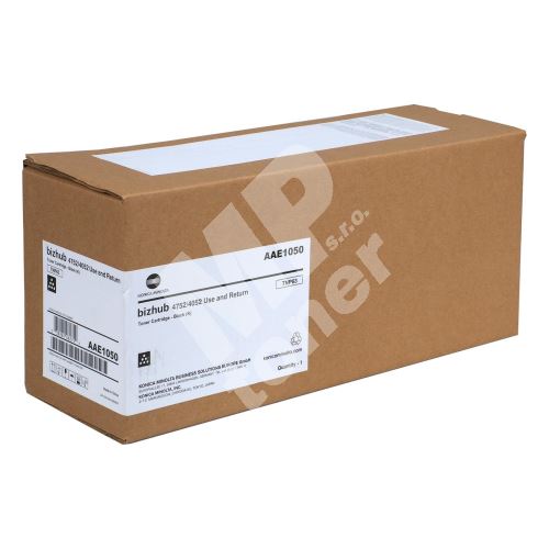 Toner Konica Minolta TNP-63,  black, return, AAE1050, originál 1