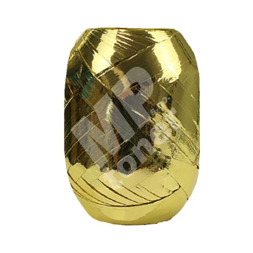 Stuha vázací Luma 20m, metal zlatá 1