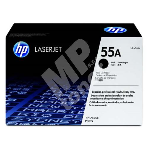 Toner HP CE255A, black, 55A, originál 1