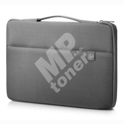 Obal na notebook HP 15,6 Carry Sleeve, šedý z voděodolného materiálu 1