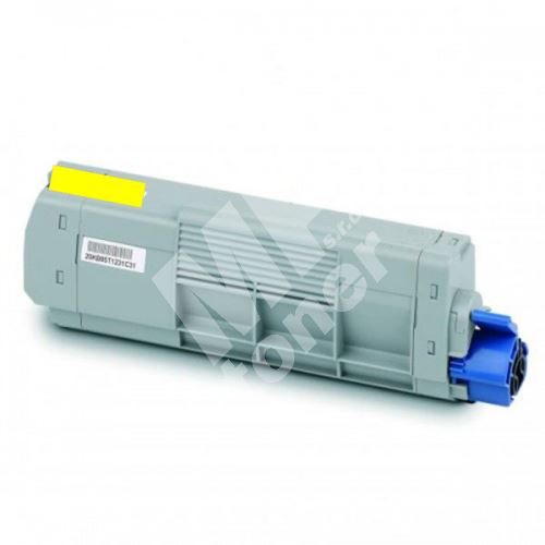 Toner OKI 44315305, yellow, MP print 1