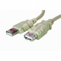 Kabel USB (2.0), A plug/A socket, 5m, přenosová rychlost 480Mb/s, LOGO 1