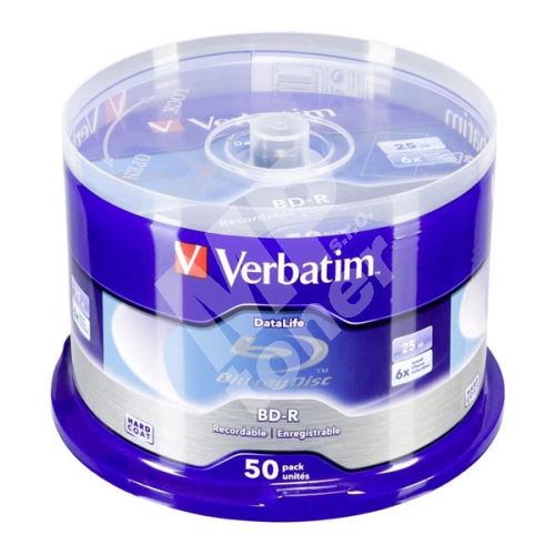 Verbatim BD-R 25GB, 43838, 50-pack 1
