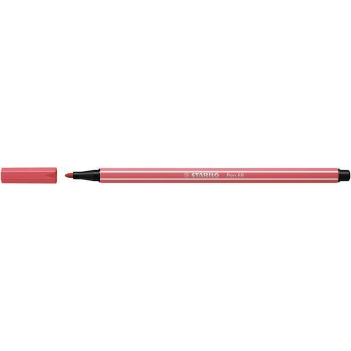 Fix Stabilo Pen 68, 1 mm, rezavě červená