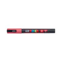 Uni Posca PC-3M akrylový popisovač, 0,9-1,3 mm, třpytivě červený 2 (1)