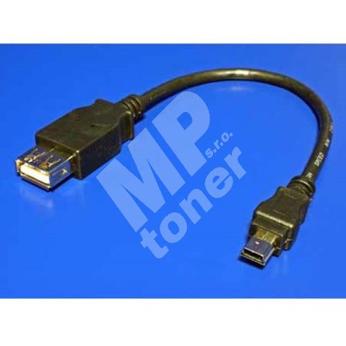 Kabel USB (2.0), A plug/5pin, 0,2 m 1
