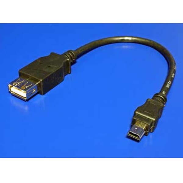 Kabel USB (2.0), A plug/5pin, 0,3 m
