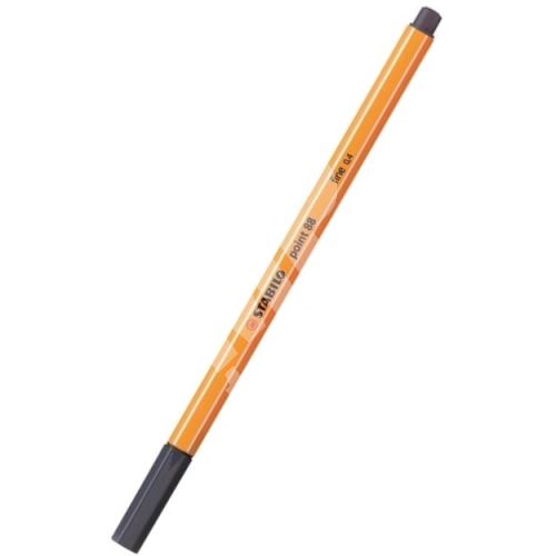 Liner Point 88, tmavě šedivá (payne s grey), 0,4 mm, STABILO 1