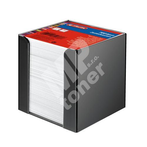 Poznámková kostka Herlitz v krabičce, 9x9x9cm, 700 listů, bílá 1