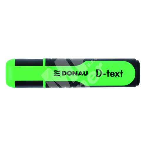 Zvýrazňovač Donau D-text, zelený 1