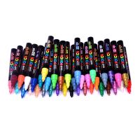 Uni Posca PC-5M akrylový popisovač, 2,5 mm, malinový 6 (5)
