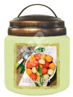 Chestnut Hill Vonná svíčka ve skle Koš melounů - Melon Ball, 16oz 1