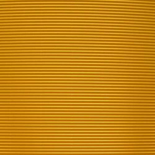 Lepenka E-Welle 50 x 70cm, 260g, rovná, žlutá, 1 list