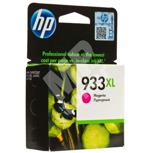 Cartridge HP CN055AE, magenta, No.933XL, originál 1