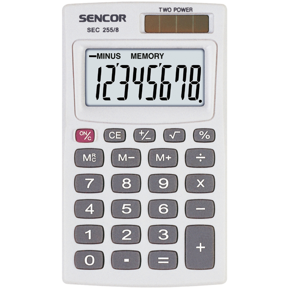 Kalkulačka Sencor SEC 255/8 Dual