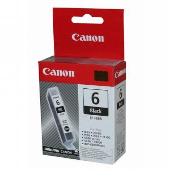 Inkoustová cartridge Canon BCI-6BK, černá originál