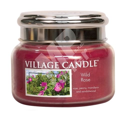 Village Candle Vonná svíčka ve skle, Divoká růže - Wild Rose, 11oz 1