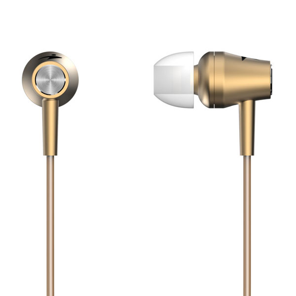 Sluchátka Genius HS-M360, bez ovládání hlasitosti, zlatá