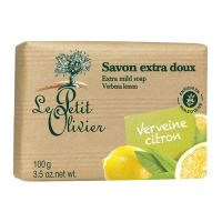 Le Petit Olivier Extra jemné mýdlo - Verbena a citrón, 100g