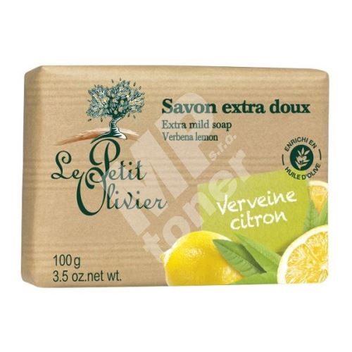 Le Petit Olivier Extra jemné mýdlo - Verbena a citrón, 100g 1